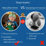 Springbok Baby Toddler Head Protective Cap & Non Slip Knee Pads Set Bomb Squad - Image 6