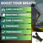 Advanced Lung Trainer -  Breathing Exercise Device Transparent - Image 2