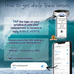 NFC BellaBear Inspirational God is Greater Bracelet - No App Bible Verses - Image 4