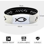 NFC BellaBear Inspirational God is Greater Bracelet - No App Bible Verses - Image 2