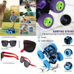 Kids Mini Monster Truck and Quad Bike Toys - 360 Spin and Flip Action - Image 2