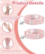 Pink Adjustable Nausea Relief Acupressure Motion Bands - Image 3