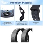 Black Adjustable Nausea Relief Acupressure Motion Bands - Image 2