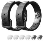 Black Adjustable Nausea Relief Acupressure Motion Bands