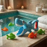 Baby Toddler Bath Toys- Eben Shark Grabber - Image 2